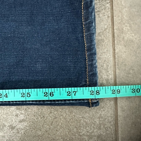 NYDJ Dark Blue Straight Leg Jeans - Picture 5 of 6